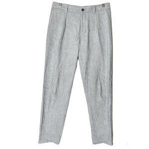 Nwot Club Monaco Grey Linen Dress Slack Pant Mens 29 Workwear Office Staple